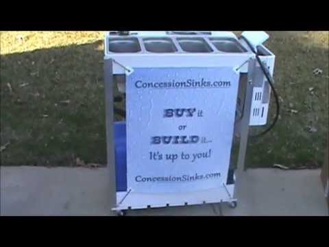 how to build a portable sink
