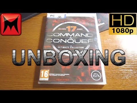 Command and Conquer The Ultimate Collection PC Origin Unboxing Video HD1080p