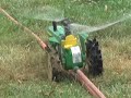 WALKING SPRINKLER IMPROVEMENT OVER CONVENTIONAL SPRINKLER