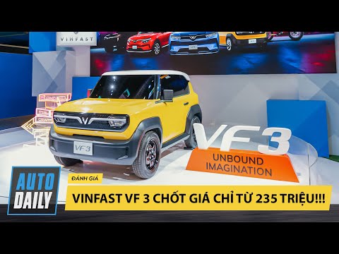 VinFast VF 3 chốt giá từ 235 triệu, chỉ ngang Honda SH, thế này thì thành 