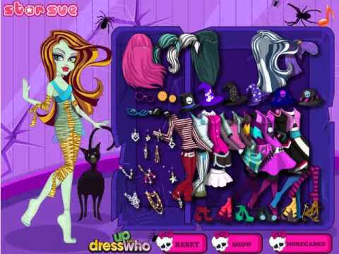 Monster High Vestir Muñecas Monster High