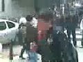Pretep pred Srednjo gradbeno v Mariboru