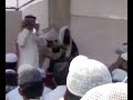 Sheikh Adel Al-Kalbani preparing for khutbaa in Mumbai