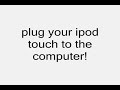 How to put .avi files to iPod Touch (Videora)
