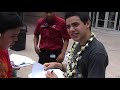 Giving David Archuleta gifts in Houston Giving David Archuleta gifts in Houston