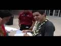 Giving David Archuleta gifts in Houston