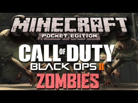 Call Of Duty Black Ops 2 Zombies Map Town - Minecraft Pocket Edition