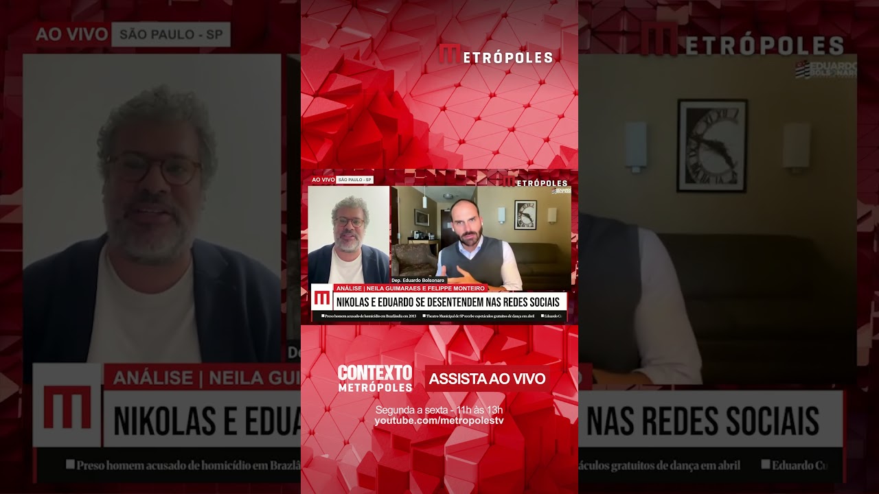 Briga entre Eduardo e Nikolas só é boa para a esquerda, analisa Monteiro