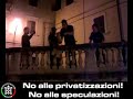 Casapound Ascoli - cartelli sulle fontane