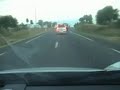 course de voiture sur les routes du maroc 2(casa-marrakech)
