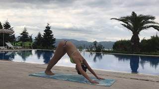 Yeni başlayanlar için Güneşe Selam (yoga surya namaskar)