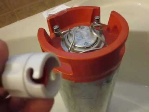 how to release pressure on a pin lock keg
