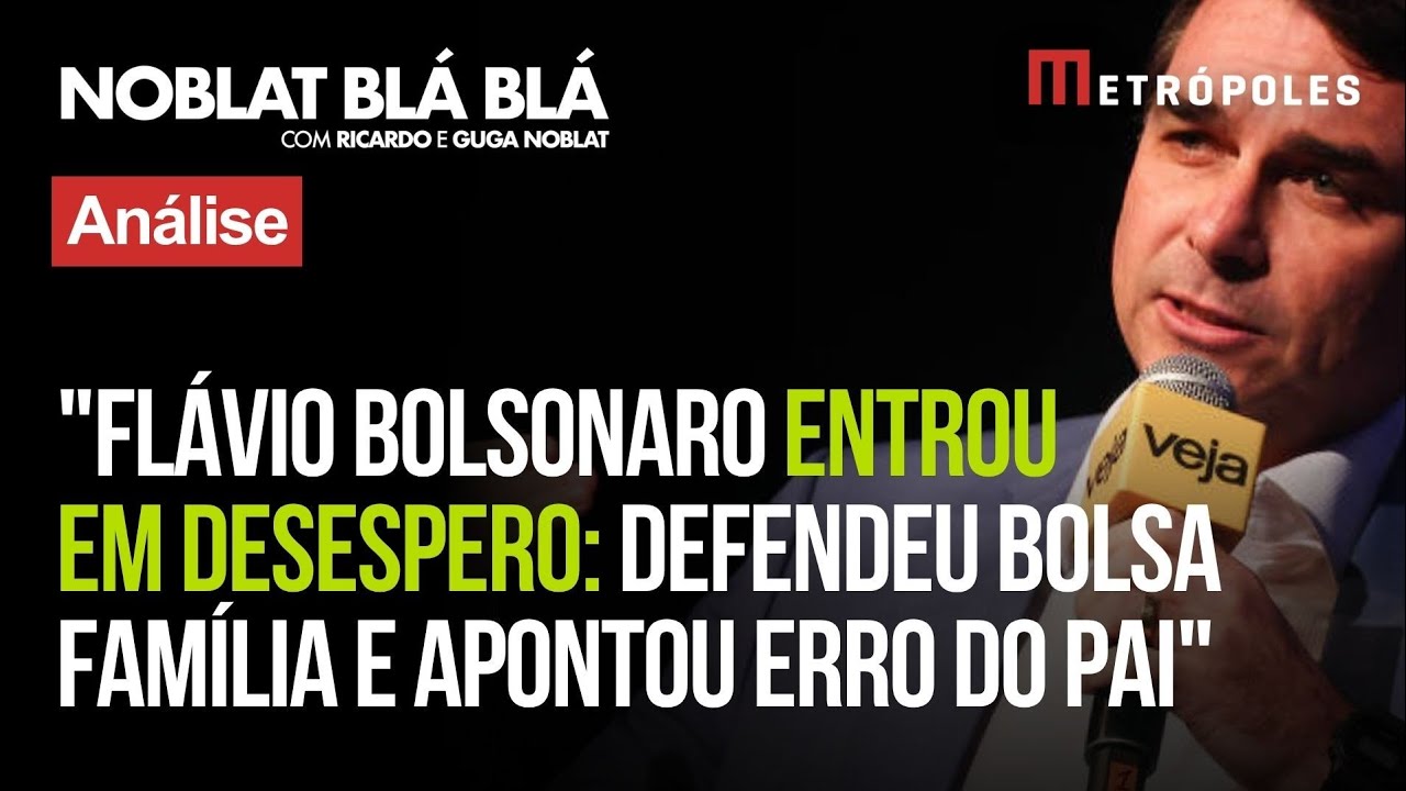 Flávio Bolsonaro em entrevista inédita diz que pai errou com a imprensa e defende pautas de Lula
