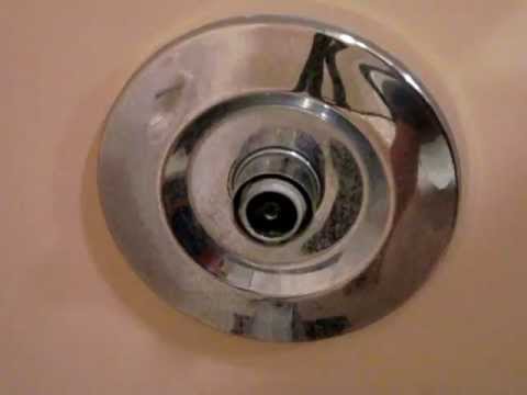 how to remove pfister shower handle