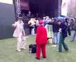 Wicked dancing by some old people at Love Music Hate Racism