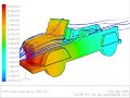 visualizing air stream lines using fluent cfd
