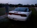 Stock 240sx smokes Subaru STi Stock 240sx smokes Subaru STi
