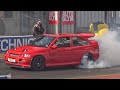 Ford Escort Cosworth Twin Turbo at Santa Pod Raceway