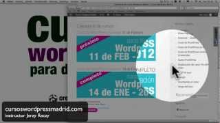 curso completo de WordPress