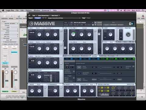 how to sync lfo in massive