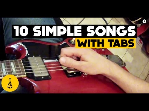 how to easy guitar songs