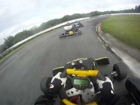 O que pensa um piloto durante uma corrida de kart?