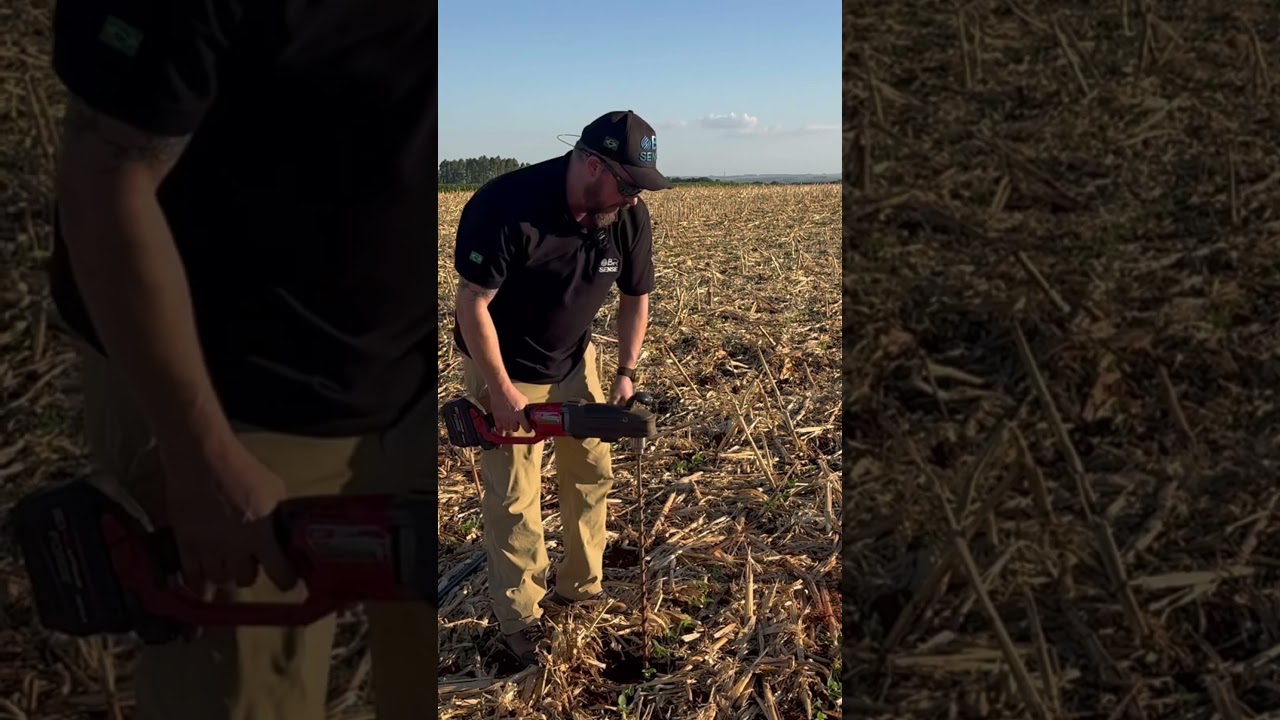 Furadeira de ângulo reto para a instalação da sonda BRSense
