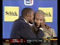 Isiah Thomas kisses Damon Stoudamire