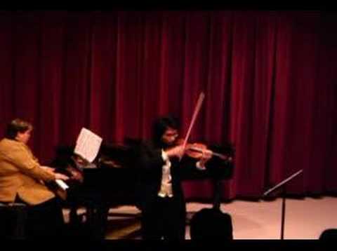 Lalo Symphonie Espagnole complete 1st mvt by Wilson Tong