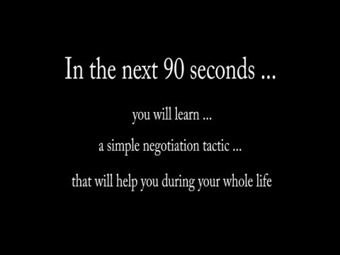 how to improve negotiation skills