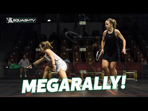 Squash doesn't get much better than this rally 
