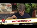 Mobile Phone In Soup Prank