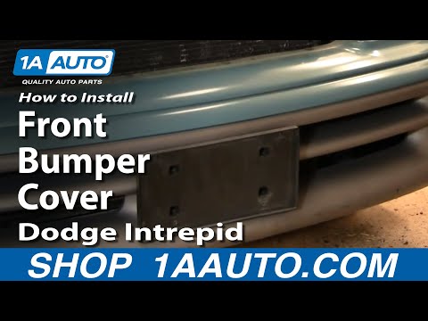 How To Remove Install Front Bumper Cover Dodge Intrepid 93-97 1AAuto.com