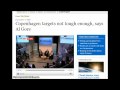 Propaganda: Copenhagen Targets Not Tough Enough, says Al Gore