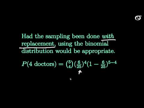 how to prove hypergeometric distribution