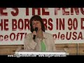 Ruth Miller - Hazleton Immigration Rally - 5/1/08