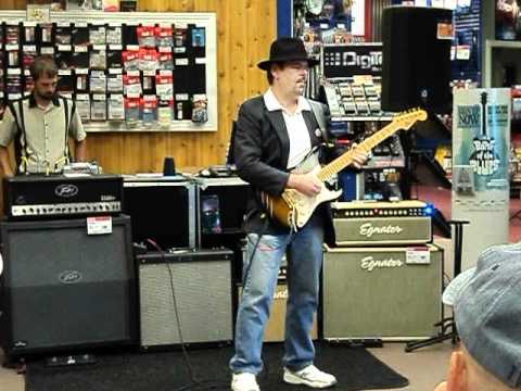 Scott Paul Davis at Guitar Center