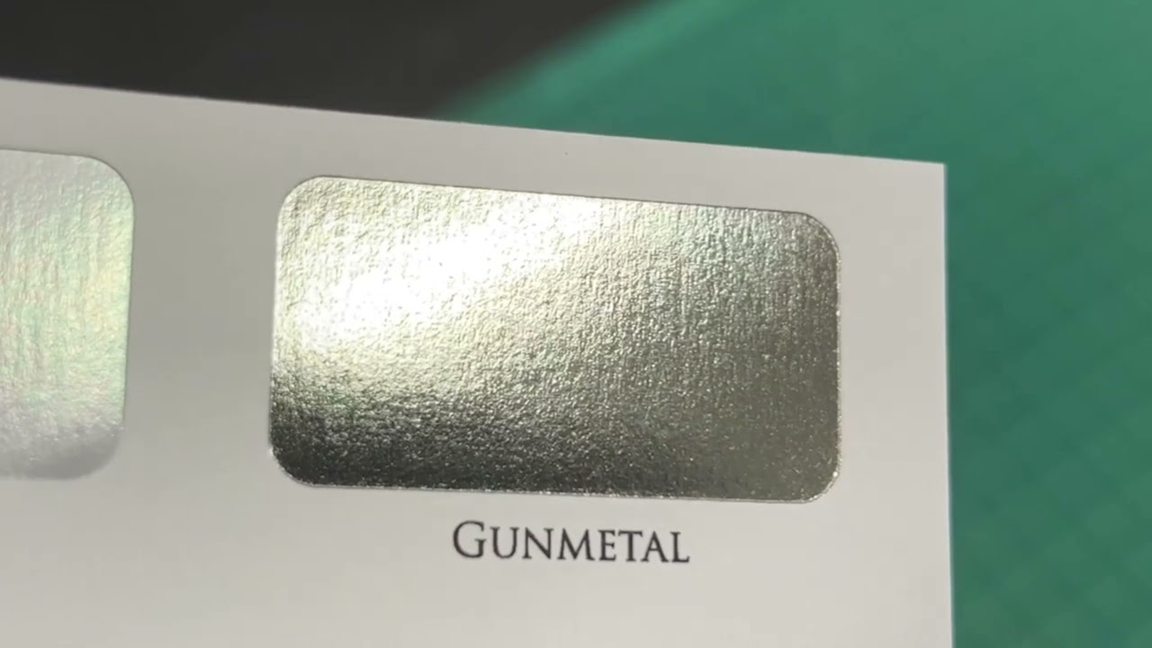 Gunmetal Foil
