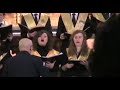 un fragmento del concierto del coro tom�s luis de victoria,el 11 de diciembre de 2008.salamanca.clerec�a.