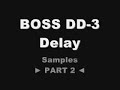 BOSS-DD-3-Delay-Samp