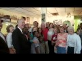 President Obama: "Everybody Say Cheese!" - America Forward! Tour in Davenport, Iowa