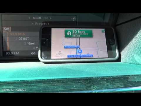 turn by turn gps - Hello, today I want to show you the new turn by turn navigation of the iphone's IOS 6 in action. I have a good chance to take this video while going to Disne...