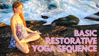 Restorative Yoga Sequence