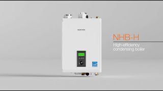 video thumbnail for NHB-H high-efficiency condensing boiler