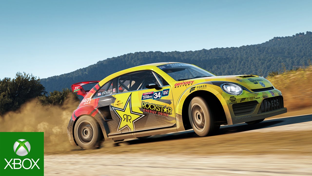 Rockstar Energy Car Pack erscheint heute für Forza Horizon 2 - VW Beetle GRC, Subaru WRX STI und weitere Wagen enthalten