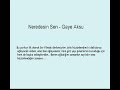 3 Neredesin Sen - Gaye Aksu