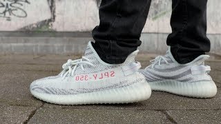 ADIDAS YEEZY BOOST 350 V2 BLUE TINT REVIEW & O