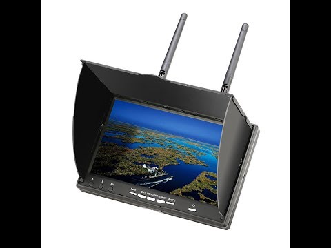 Monitor Eachine LCD5802D 5802 5 8G 40CH da Banggood