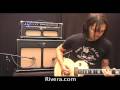 Rivera Venus 5 Top & 2x12 demo w/strat,LP, SG played by Luis Maldonado