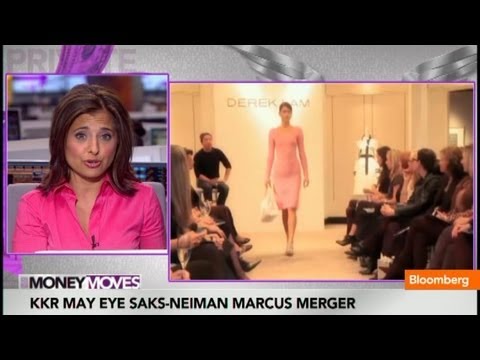 venture capital - May 22 (Bloomberg) -- KKR & Co. is weighing whether to make an investment in Saks and may push the luxury retailer to pursue a combination with rival Neiman ...